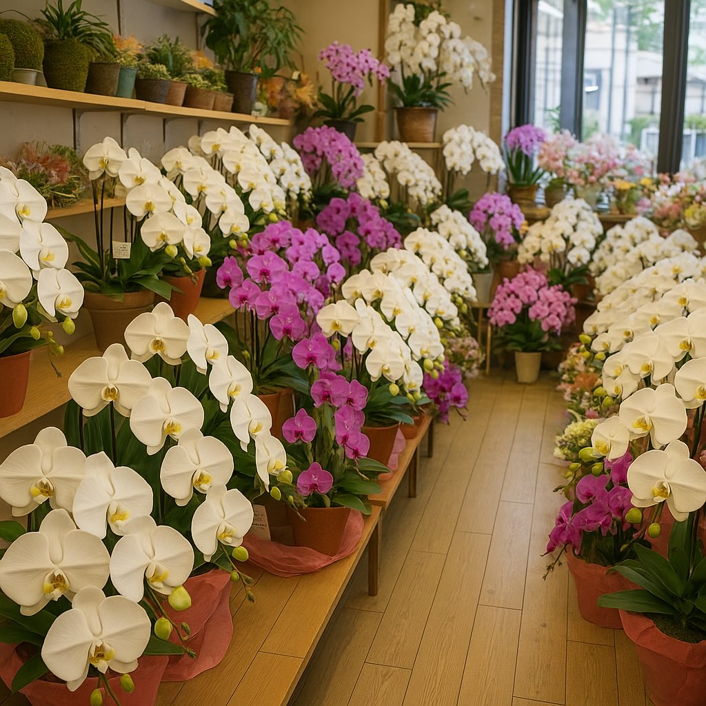 胡蝶蘭が買えるフラワーショップ