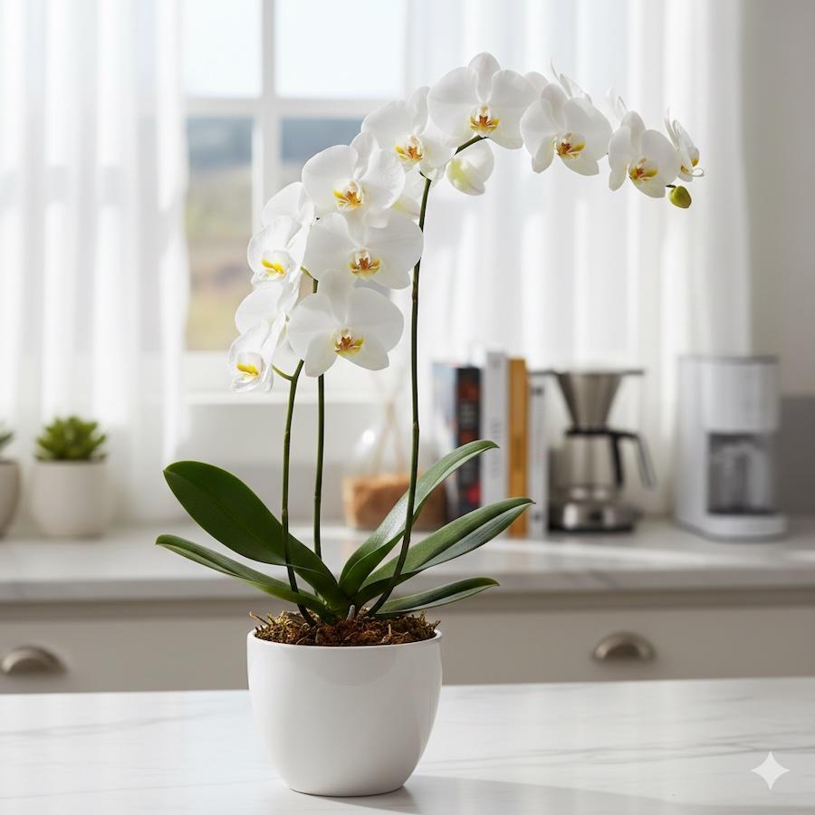 伊丹市の胡蝶蘭価格相場の比較イメージ